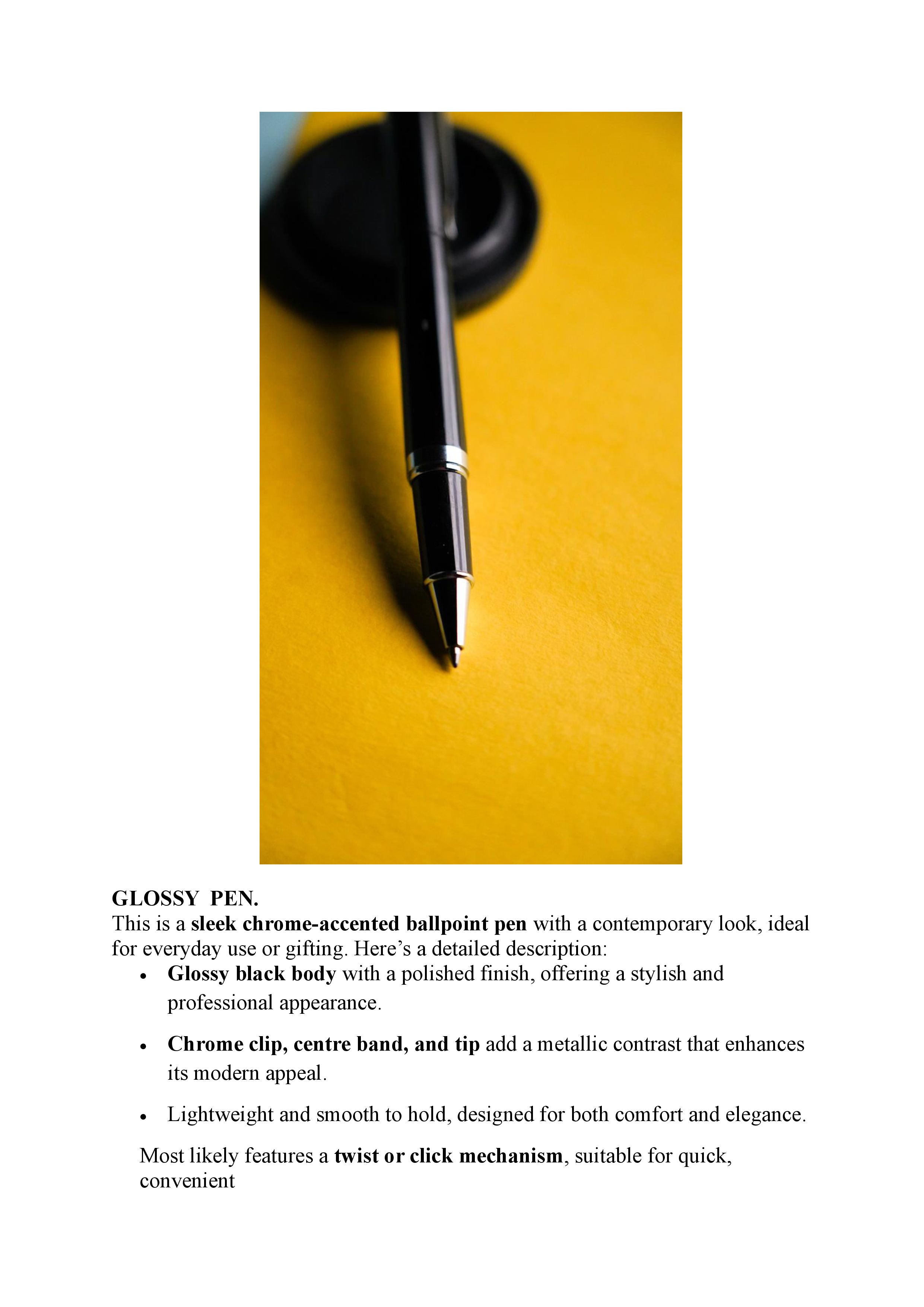 Glossy Pen